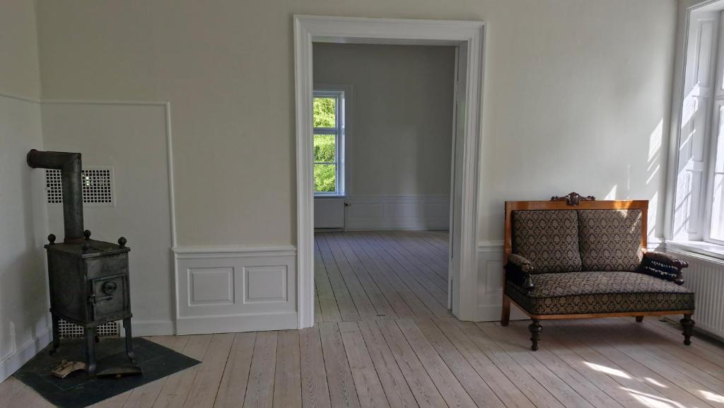 Istumisnurk majutusasutuses Hesede Hovedgård
