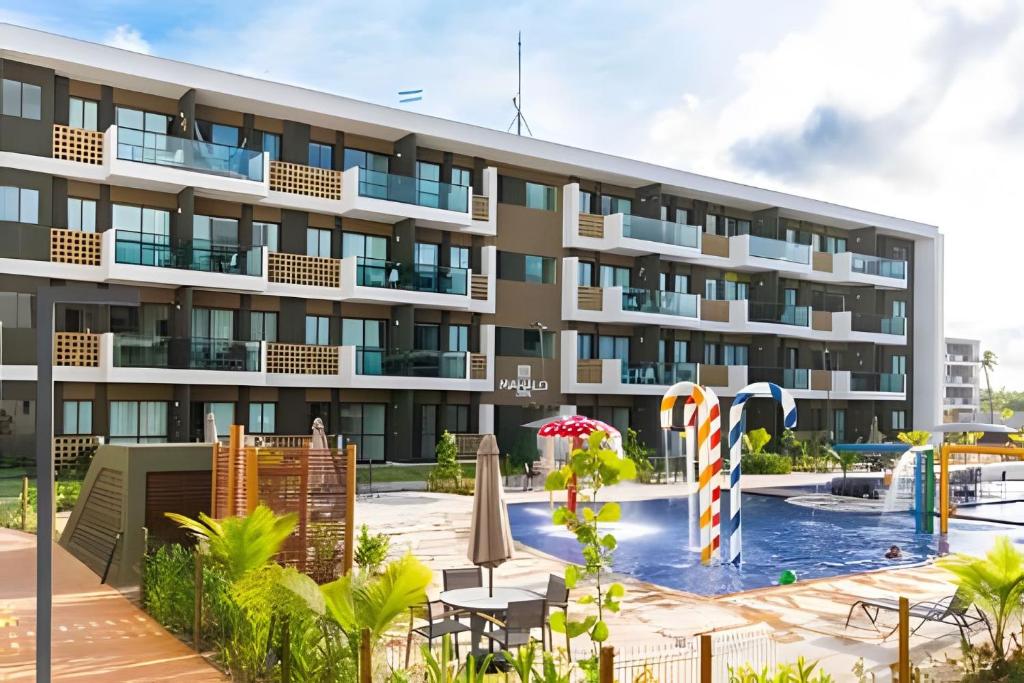 Bazén v ubytování "O paraíso é aqui!" Mana Beach Exclusive nebo v jeho okolí