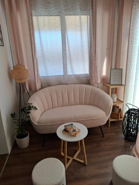 Posezení v ubytování B&B Buzolic