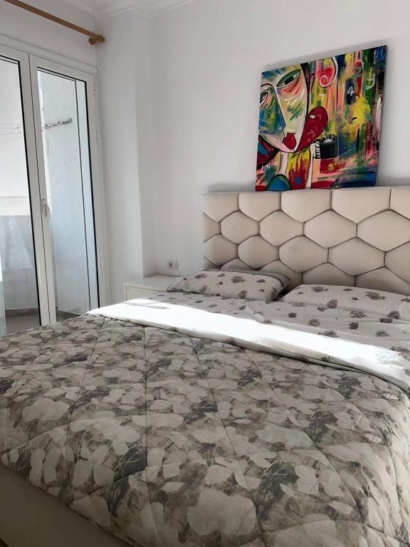 Postel nebo postele na pokoji v ubytování Apartment near Lungo Mare beach