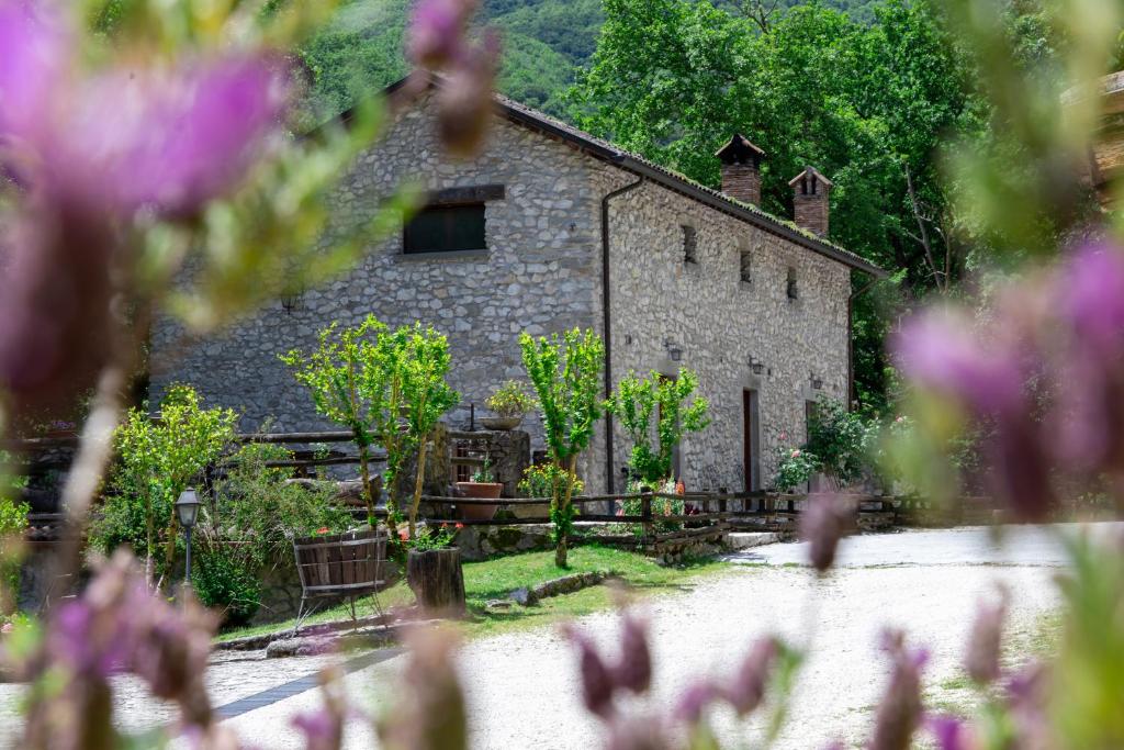 Zahrada ubytování Agriturismo La Ferrera