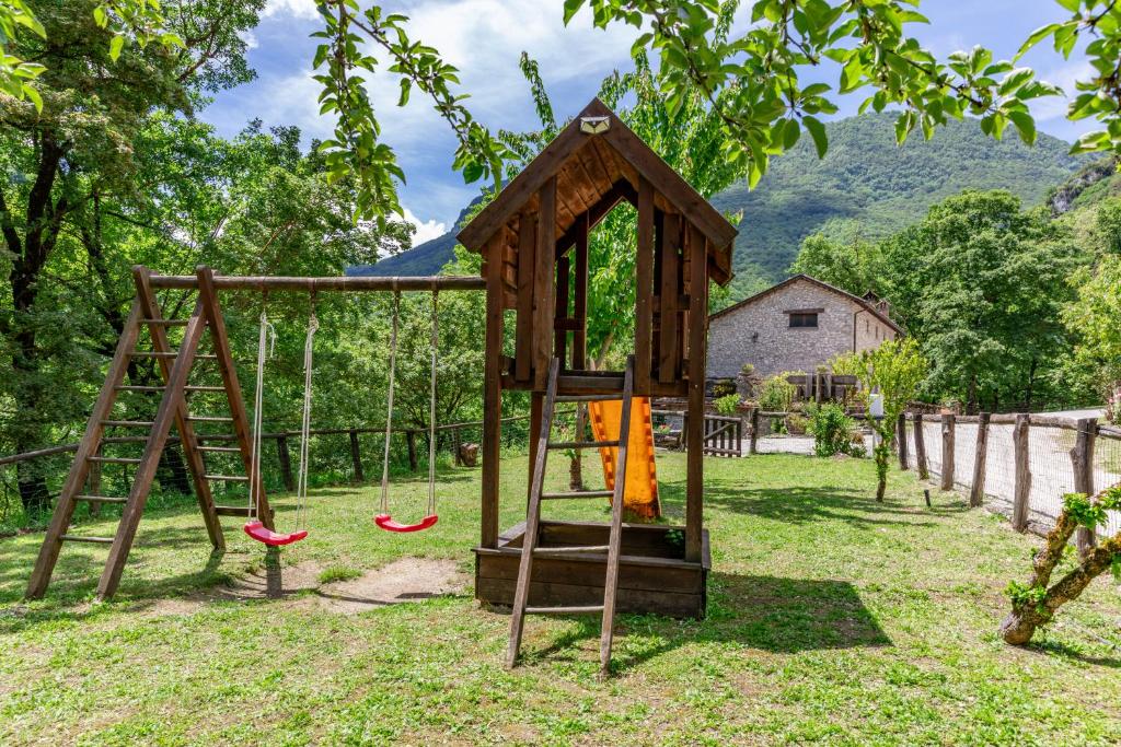 Herní místnost nebo prostor pro děti v ubytování Agriturismo La Ferrera