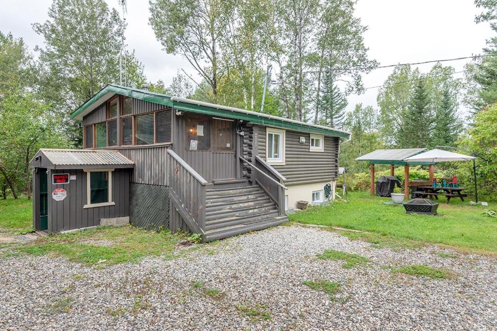 Zahrada ubytování Chalet Wapiti