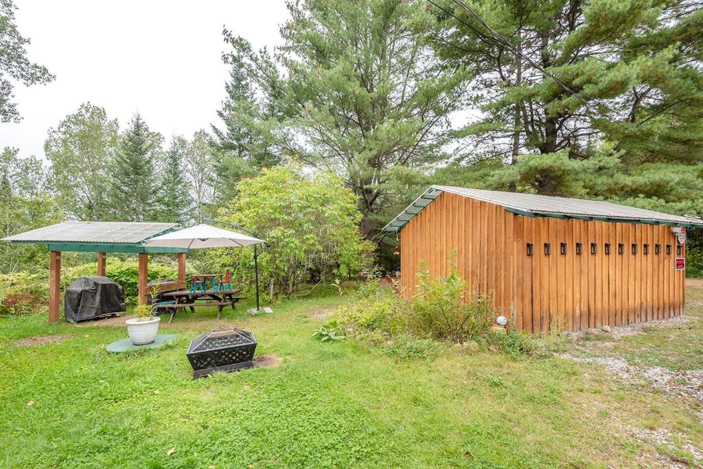 Zahrada ubytování Chalet Wapiti