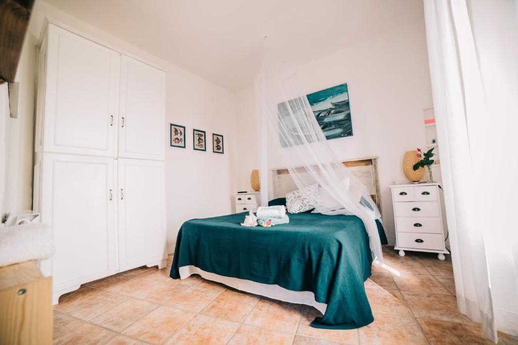Postel nebo postele na pokoji v ubytování B&B Calandrella