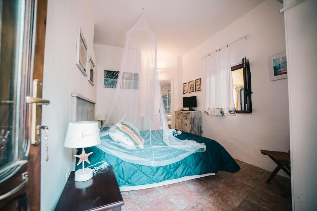 Postel nebo postele na pokoji v ubytování B&B Calandrella