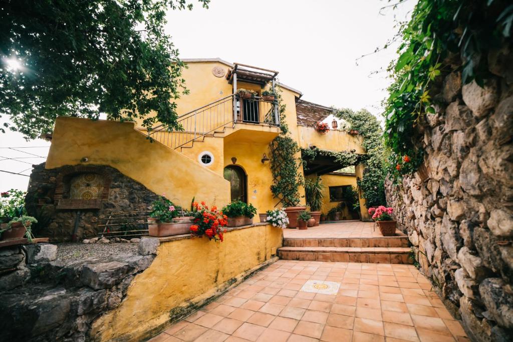 Budova, kde se bed and breakfast nachází