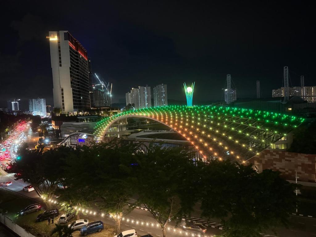 峇六拜景观或在公寓看到的城市景观