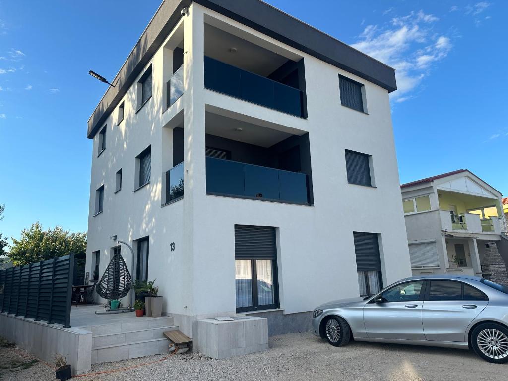 Bygningen som lejligheden ligger i