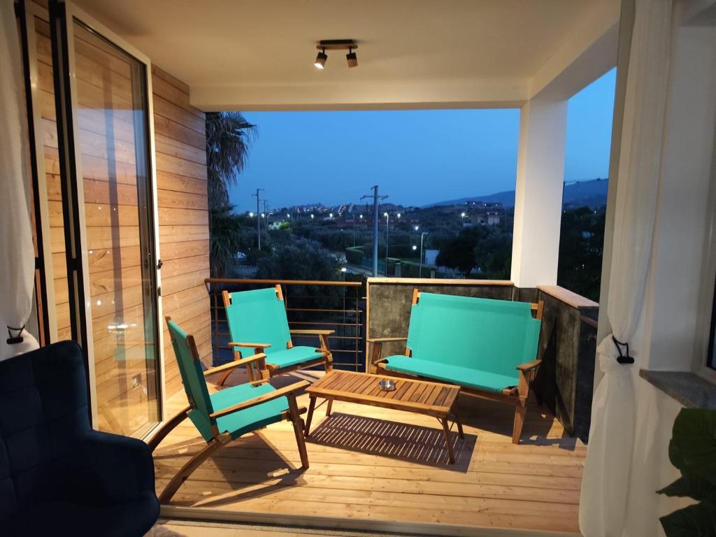 Balkón nebo terasa v ubytování San Rocco Accomodation