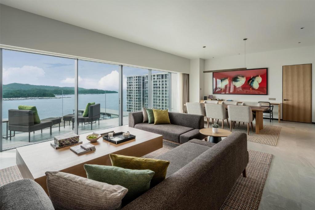 Posezení v ubytování Hyatt Centric Kota Kinabalu