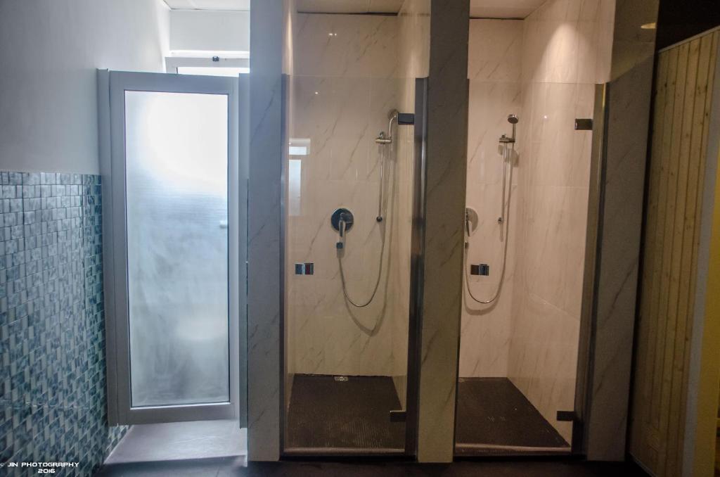 Koupelna v ubytování Hotel Inter Tete