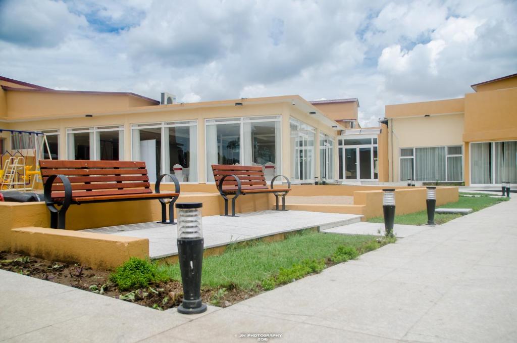 Budova, kde se hotel nachází