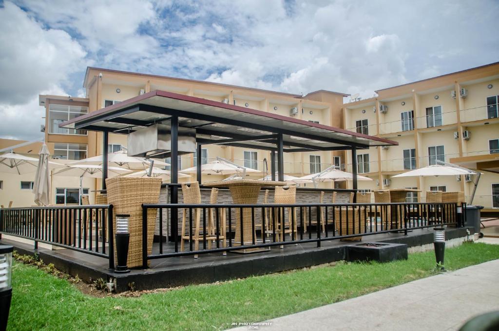 Budova, kde se hotel nachází