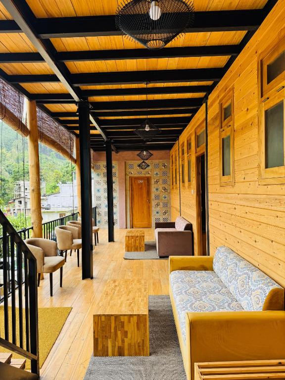 Posezení v ubytování The Feel Luxury Boutique Hotel Ella