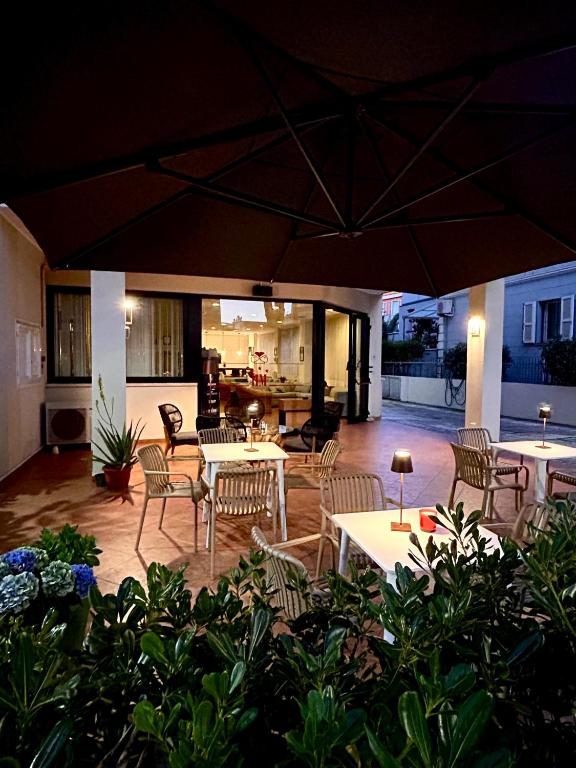 Patio nebo venkovní prostory v ubytování B&B Moresco