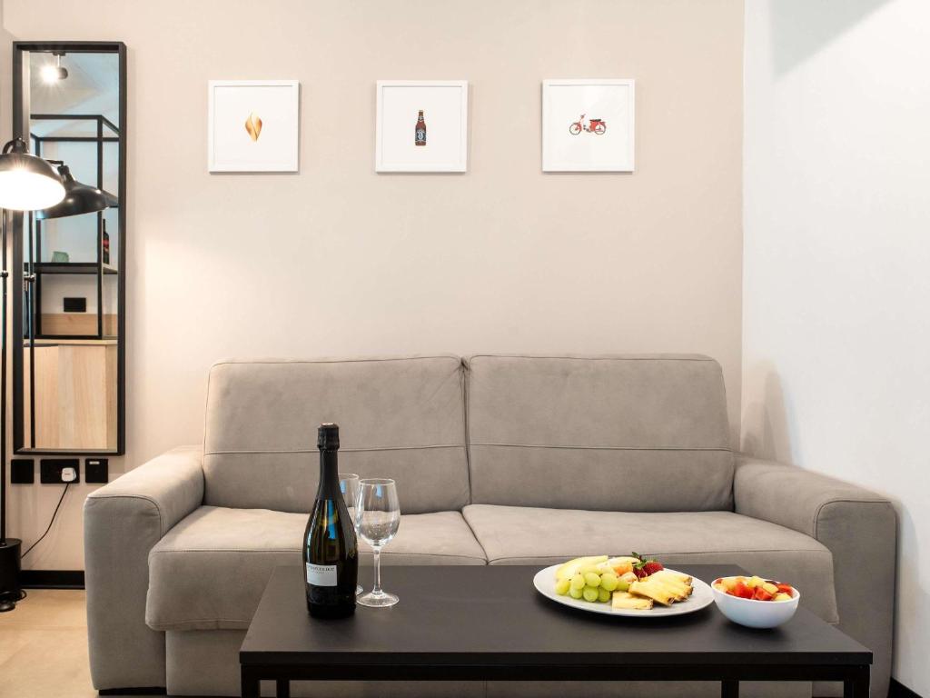 Posezení v ubytování Aparthotel Adagio Malta Central