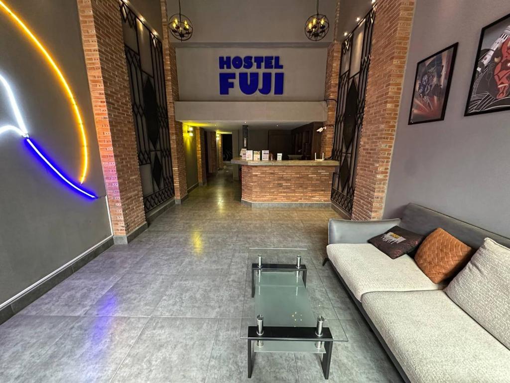 Posezení v ubytování Hostel FUJI