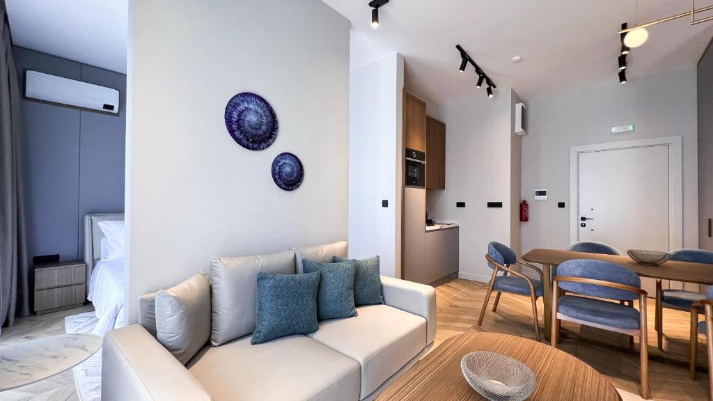 Posezení v ubytování Apart hotel Emiia