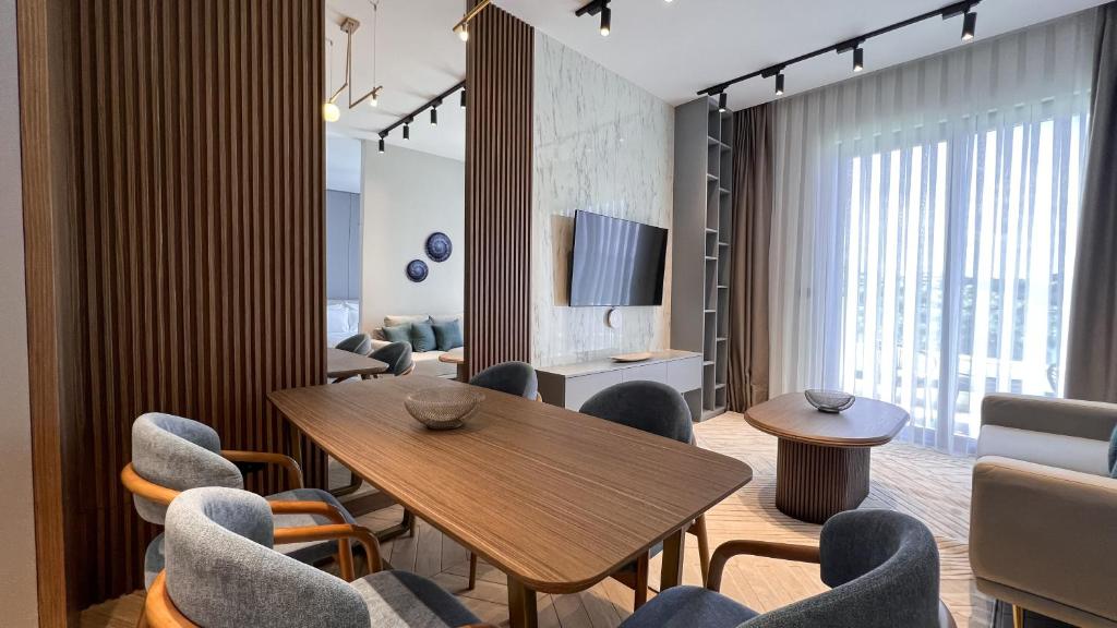 Posezení v ubytování Apart hotel Emiia