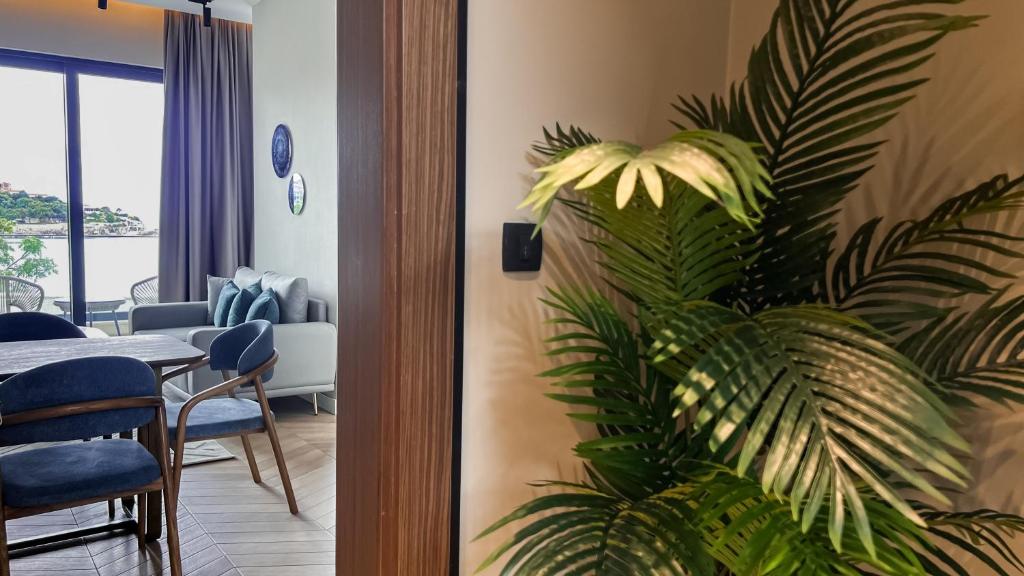 Posezení v ubytování Apart hotel Emiia