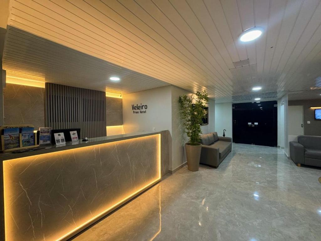 Χώρος καθιστικού στο Veleiro Hotel MCZ