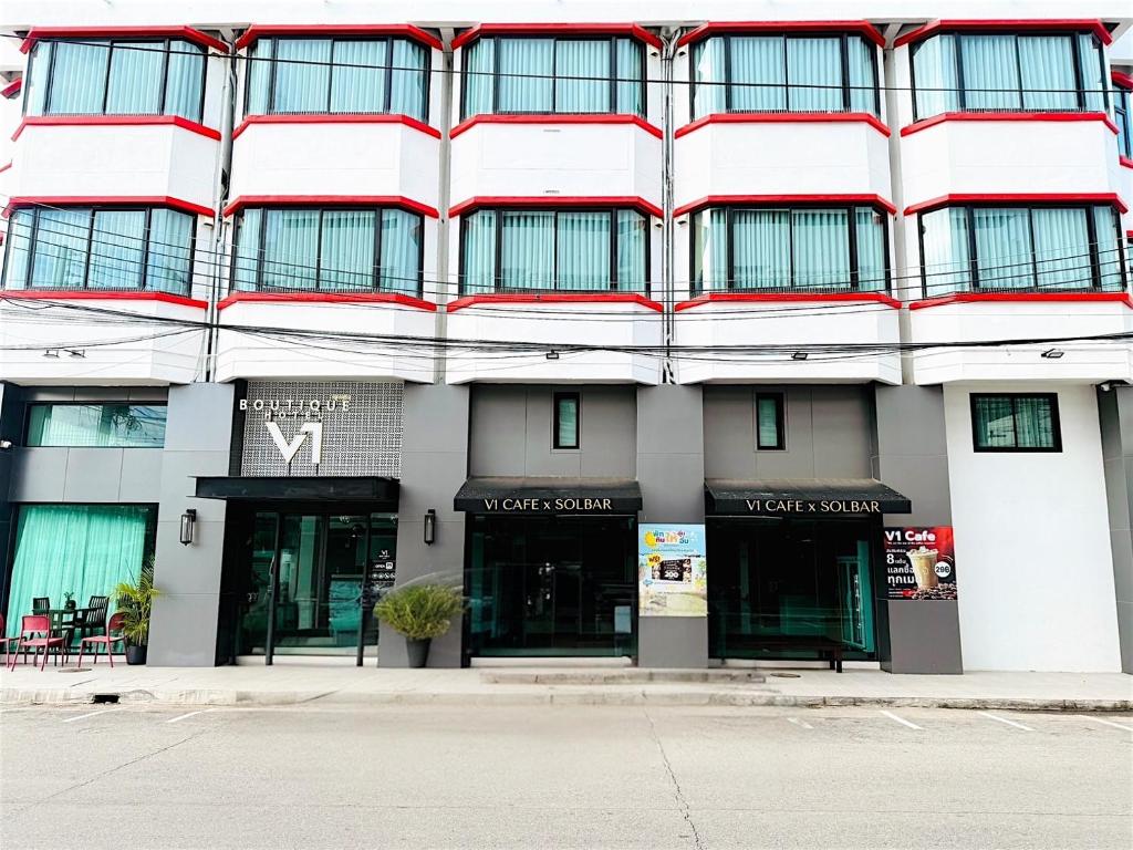 Budova, kde se hotel nachází