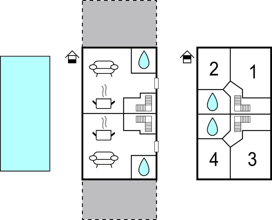 Plan piętra w obiekcie Holiday Home Betiga Betiga Ii