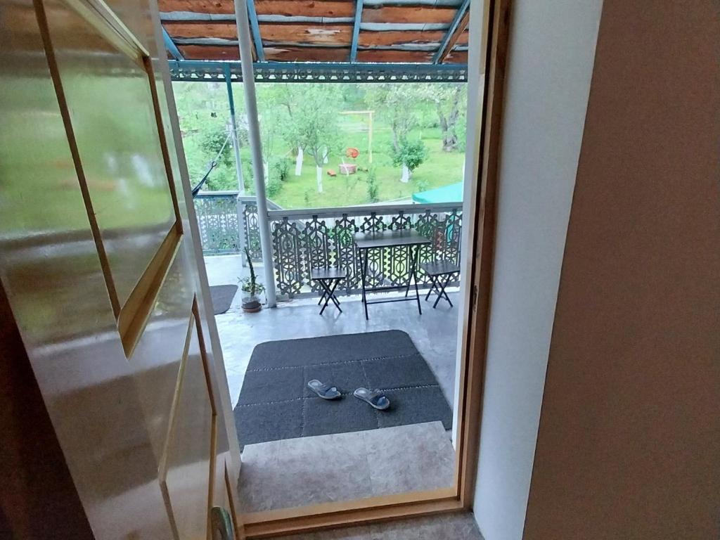 Balkón nebo terasa v ubytování Guesthouse Leno