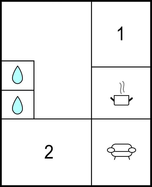 Plan piętra w obiekcie Ferienwohnung In Flachau