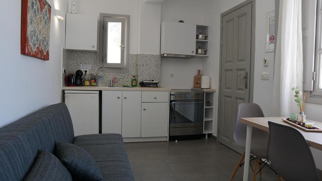 Kuchyň nebo kuchyňský kout v ubytování Vivian's home