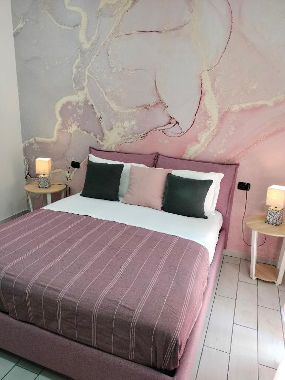 Posteľ alebo postele v izbe v ubytovaní B&B Marcello&Core