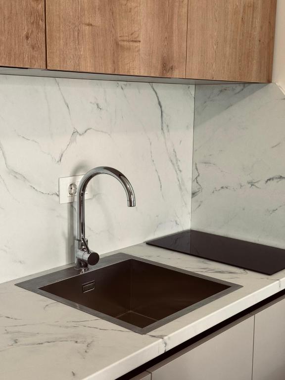 مطبخ أو مطبخ صغير في Apartments Mrdak