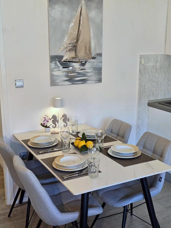 Posedenie v ubytovaní Apartment Villa Bralo