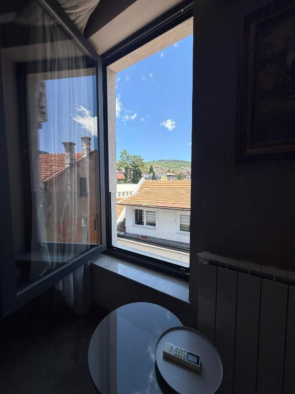 Balkón nebo terasa v ubytování Hotel VIP
