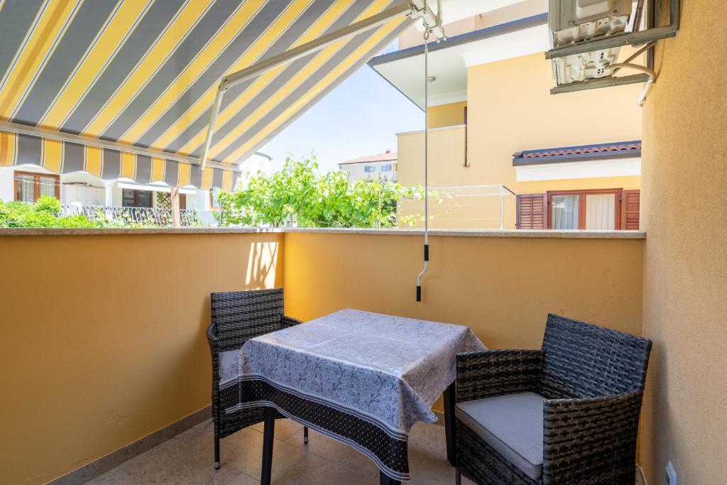 Balkón nebo terasa v ubytování Studio Istra