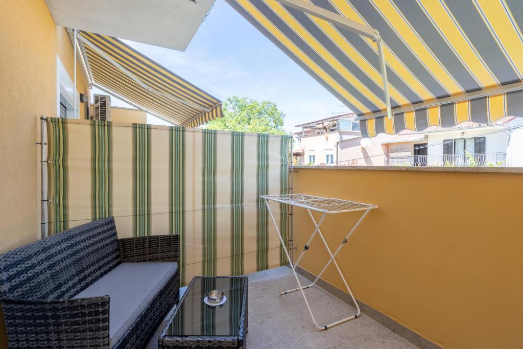 Balkón nebo terasa v ubytování Studio Istra