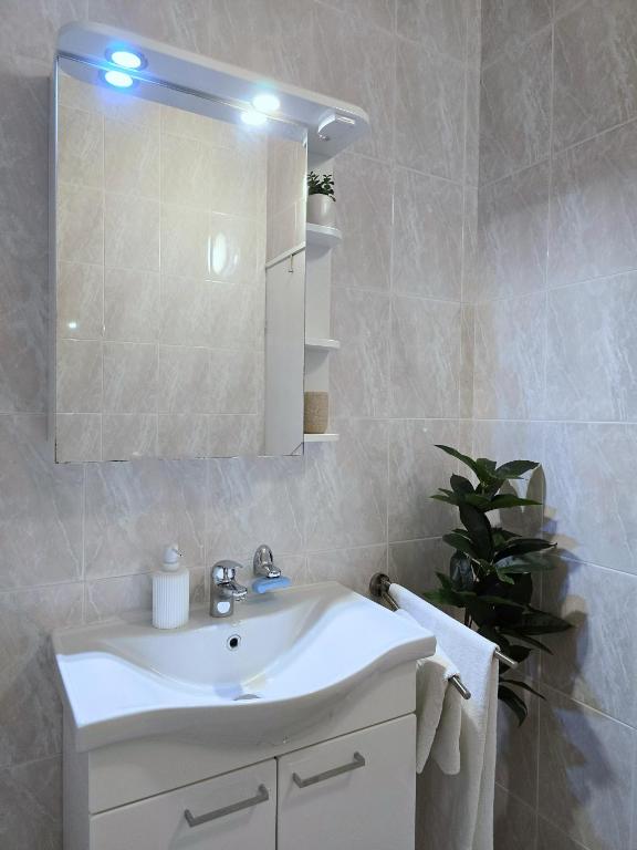 Kúpeľňa v ubytovaní Apartment Villa Bralo