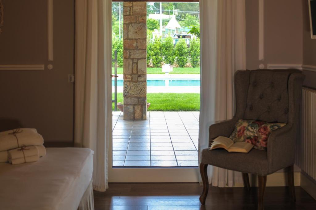 Bazén v ubytování B&B Le Bianche nebo v jeho okolí