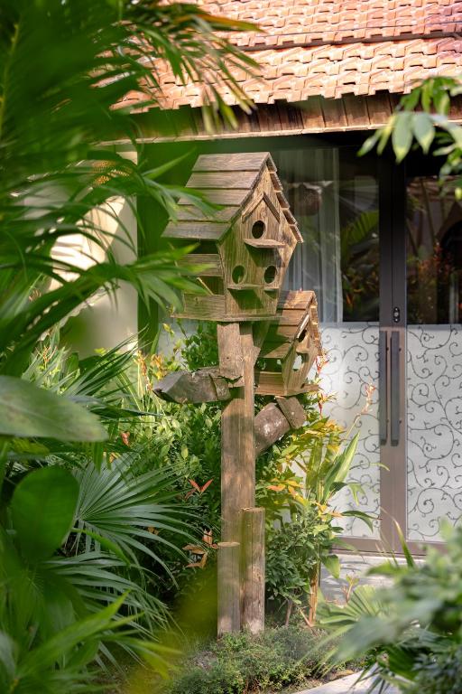 Zahrada ubytování Scenic Mountain Ecolodge Ninh Binh
