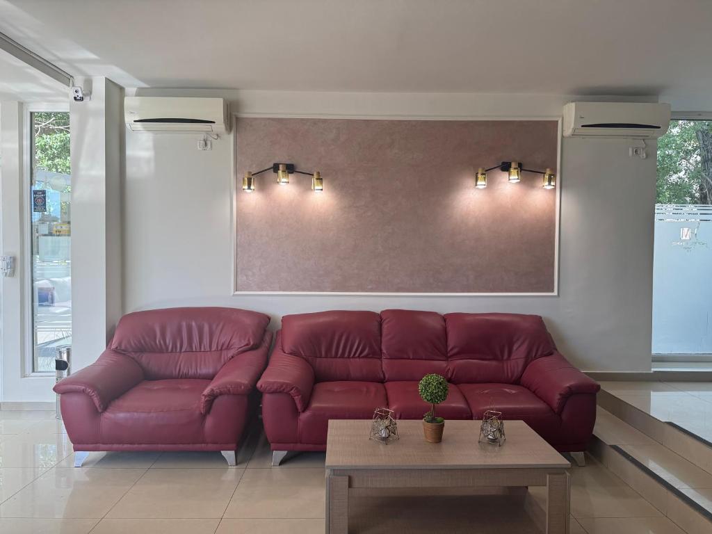 Posezení v ubytování Hotel Marie