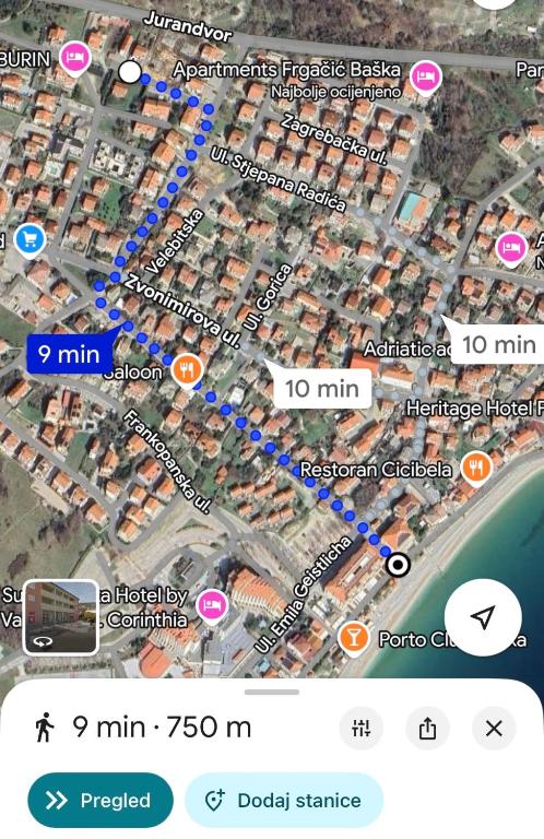 Fotografie z fotogalerie ubytování Apartment Pirun v destinaci Baška