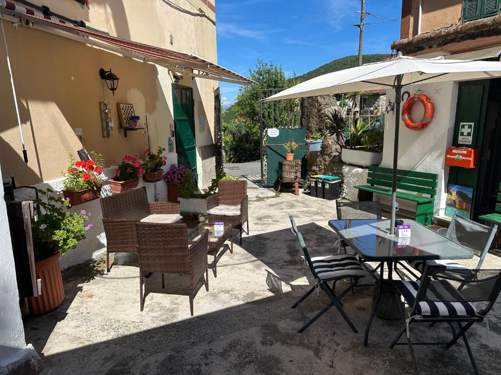 Restaurace v ubytování Affittacamere l'Acciuga