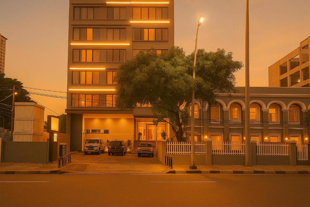 Budova, kde se hotel nachází