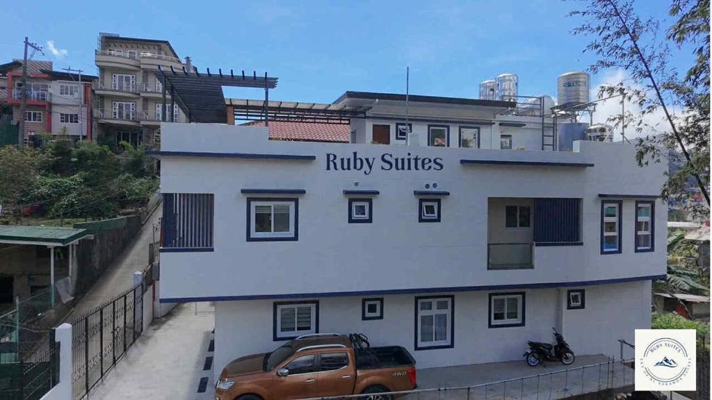 O edifício onde o aparthotel está situado