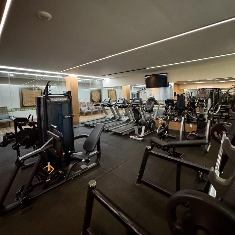 Fitness centrum a/nebo fitness zařízení v ubytování Samoa Beach Resort