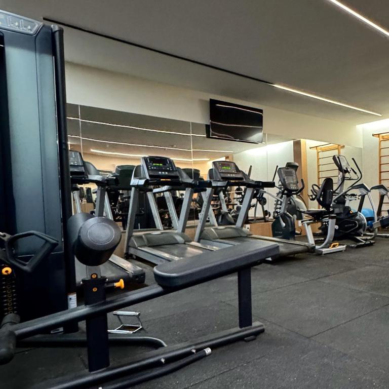 Fitness centrum a/nebo fitness zařízení v ubytování Samoa Beach Resort