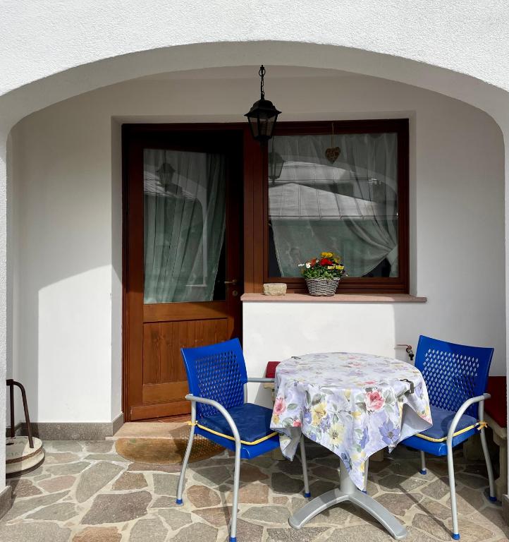 Balkón nebo terasa v ubytování Cà Borghetto