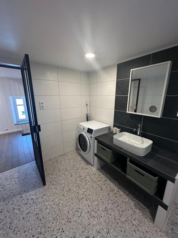 Koupelna v ubytování UrbanNEST
