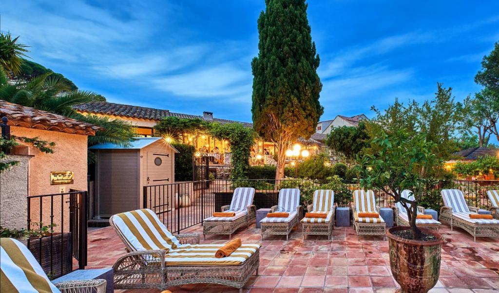 Um jardim em La Ferme D'Augustin